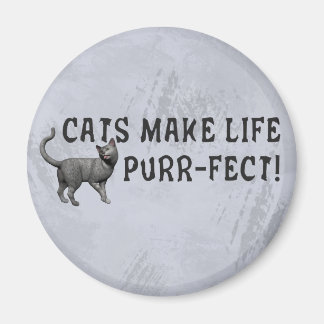 Purr-fect-Leben Magnet