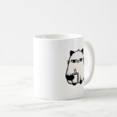 Purr-fect Morning Begleiter: Grumpy Cat Coffee Tas Kaffeetasse (VorderseiteRechts)