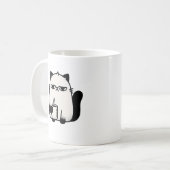 Purr-fect Morning Begleiter: Grumpy Cat Coffee Tas Kaffeetasse (Vorderseite Links)