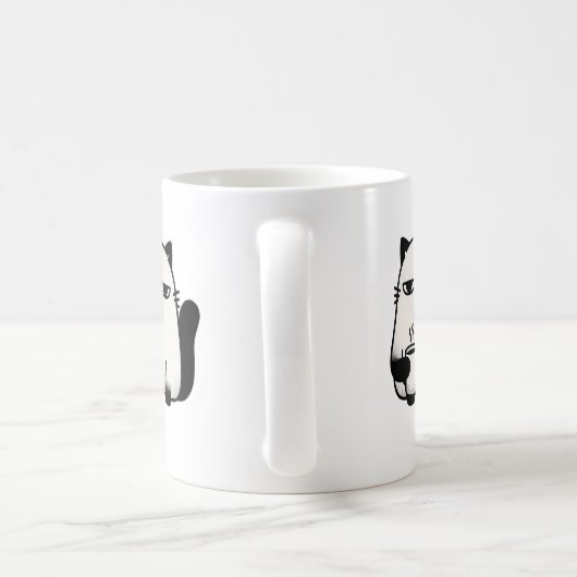 Purr-fect Morning Begleiter: Grumpy Cat Coffee Tas Kaffeetasse (Henkel)