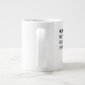 Purr-fect Mornings-Tasse Jumbo-Tasse (Rückseite)