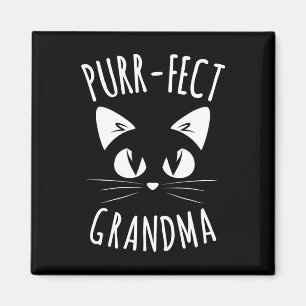 Purr-fect Oma Fur Mama Niedlich Katzenklumpen Magnet