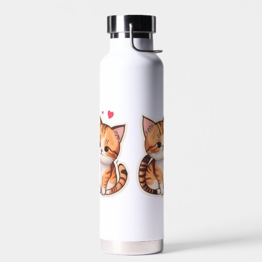 “Purr-fect Pair” “Double the Whiskers, Double the Trinkflasche (Links)