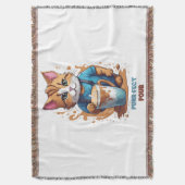 Purr-fect Pour Decke (Vorderseite Vertikal)