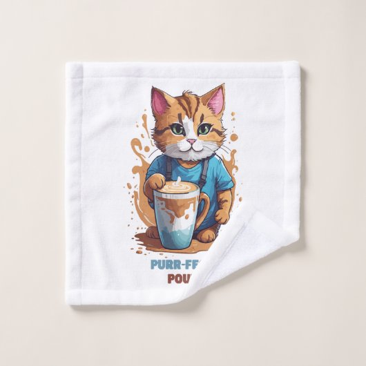 Purr-fect Pour Waschlappen (Waschlappen)
