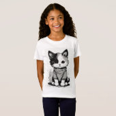 Purr-fect-T-Shirts für Katzen-Liebhaber T-Shirt (Vorne ganz)