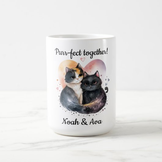 Purr-fect Together Kitty Kaffeetasse (Mittel)