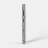 Purr-fectly Content Pink Cat Galaxy Case – Gray Samsung Galaxy Hülle (Rechte Seite)