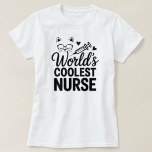 Purr-fektes Krankenpfleger-T-Shirt – Für Katzenlie T-Shirt