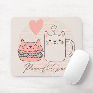 Purr-fektes Paar Mousepad