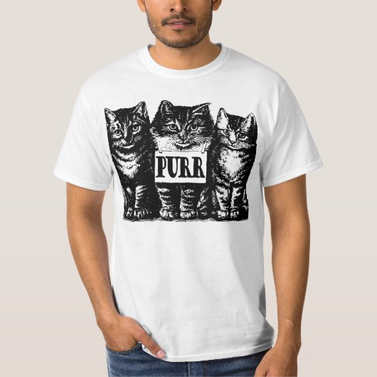 Purr Kittens T-Shirt (Vorderseite)