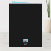 Purr Liebe - Valentinbeutel der Katze - Achtung Karte (Rückseite)