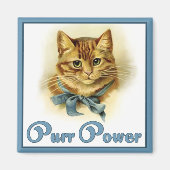 Purr Power Magnet (Vorne)