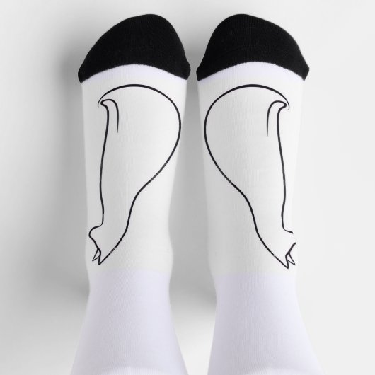 Purr-Projektsocken Socken (Oben)