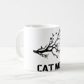 "Purr-sehr fruchtbare Cat-Mama Kaffeetasse (Vorderseite Links)