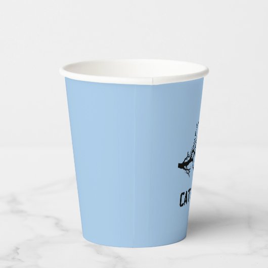 "Purr-sehr fruchtbare Cat-Mama Pappbecher (Rechts)