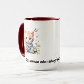 Purr-Sonal-Held - Tasse zum Muttertag (Vorderseite Links)