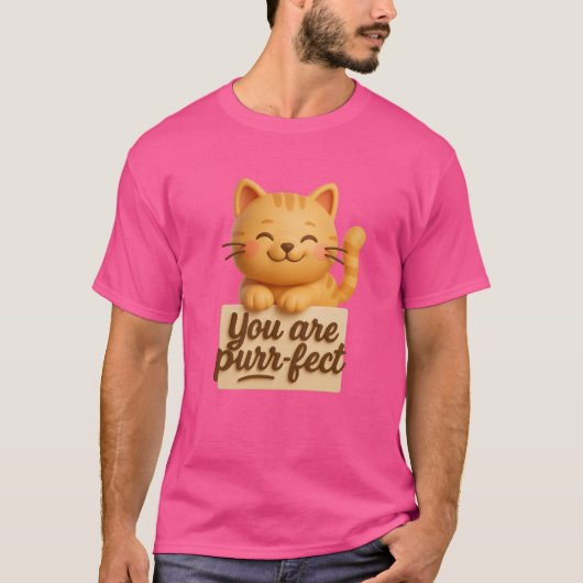 Purr-süß du T-Shirt (Vorderseite)