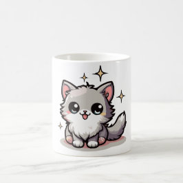 Purr-süß-katzenartige Designs Kaffeetasse