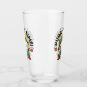 Purr-ty-Time! - Weihnachtsdesign für die Katze Glas (Rechts)