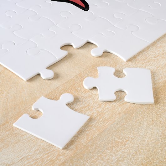 Purr-ty-Time! - Weihnachtsdesign für die Katze Puzzle (Seite)