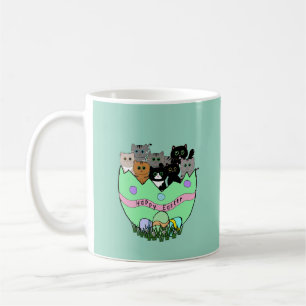 Purr-zitierend Osterüberraschung Kaffeetasse