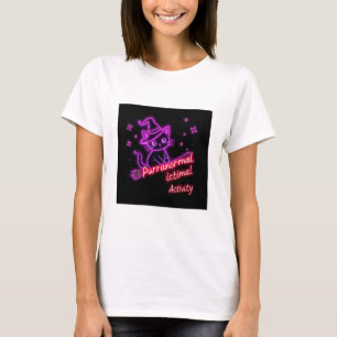 Purranorale Aktivität - Niedliche Neonhexenkatze T-Shirt