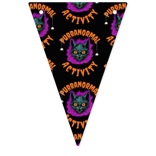 👻 Purranormal Bunting 🐾 Wimpelkette (Dritte Fahne)