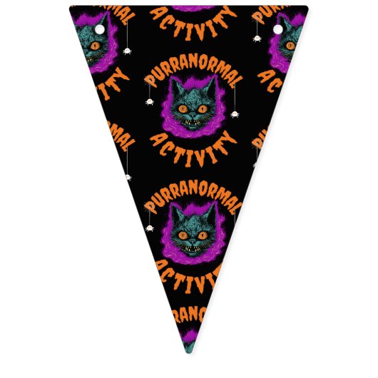 👻 Purranormal Bunting 🐾 Wimpelkette (Zweite Fahne)