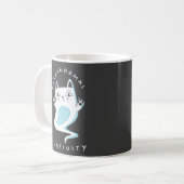 PURRANORMAL CATIVITY HALLOWEEN CAT LOVER SPOOKY KAFFEETASSE (Vorderseite Links)