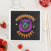 🕷️ Purranormal Napkins 🐾 Serviette (Beispiel)