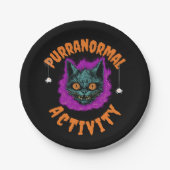 🎃 Purranormal Party! 🕸️ Pappteller (Vorderseite)