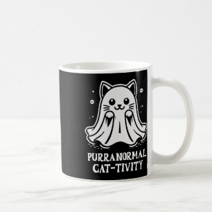 Purranormale Cat-tivity-Ghost-Katze-Kunst Kaffeetasse
