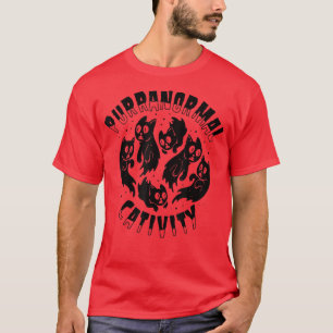Purranormale Kreativität, lustige Katzen liebt Hal T-Shirt