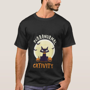 Purranormale Krippenpumpen Beängstigender Katzensp T-Shirt