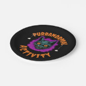 🎃 Purranormale Party! 🕸️ Pappteller (Schrägansicht)