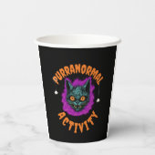 👻 Purranormale Sips! 🐱 Pappbecher (Rückseite)