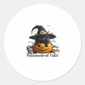 Purranormale Süsse Klassischer T - Shirt Runder Aufkleber (Vorderseite)