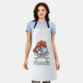 Purrate - Niedliche Pirate Cat Funny Schürze (Getragen)
