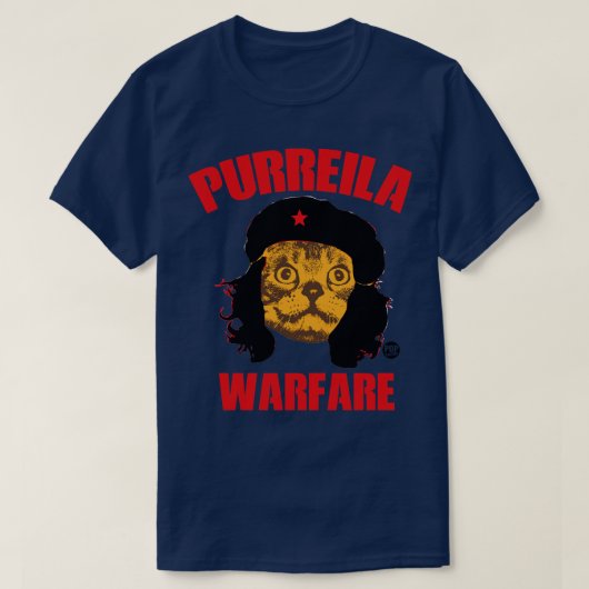 PURREILA WARFARE T-Shirt (Design vorne)