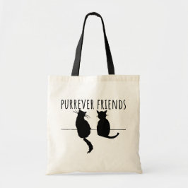 Purrever Friends Cute Cat Best Friends Tragetasche