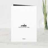 Purrfect Halloween Kitty Karte (Rückseite)