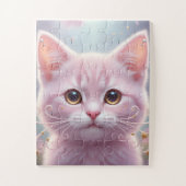 Purrfect Kitten -Cute Whimsical Puzzle (Vertikal)