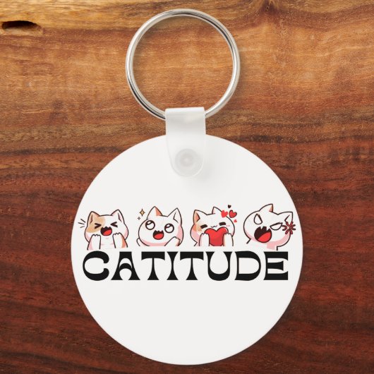 Purrfect Moments – Cat Lover’s Keychain 😻 Schlüsselanhänger (Vorderseite)