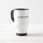 Purrfect Reise-Tasse Reisebecher (Vorderseite Links)