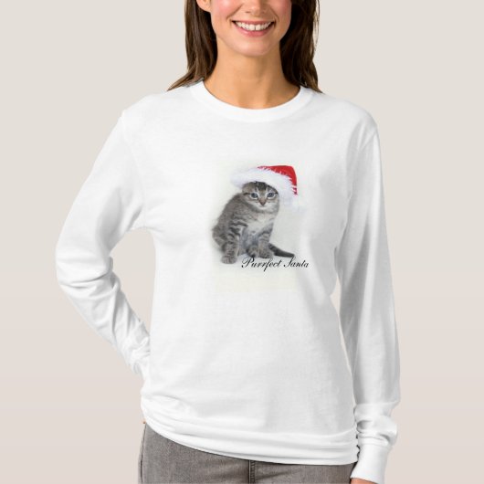 Purrfect Sankt T - Shirt (Vorderseite)