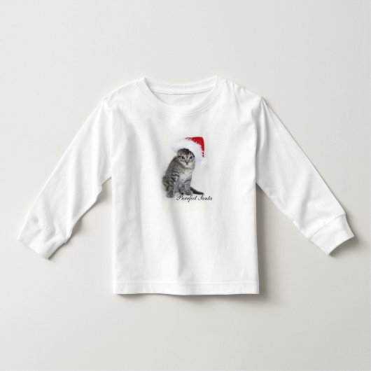 Purrfect Santa T - Shirt (Vorderseite)