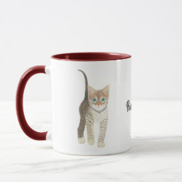 Purrfect Tabby Kitten Mug Tasse