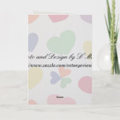 Purrfect Valentine Feiertagskarte (Rückseite)