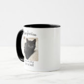 Purrfection  Is a Cat Personalised Mug Tasse (Vorderseite Links)